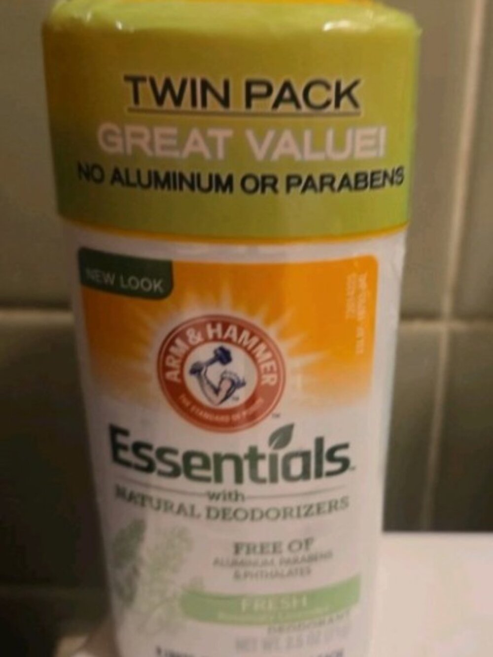Arm & Hammer ARH-00999 Essentials Fresh Deodorants - 2 x 2.5 oz.